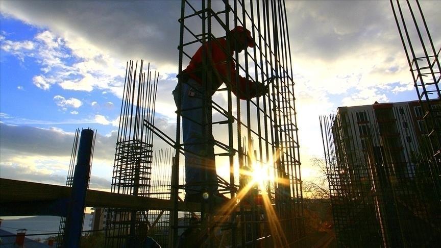 İnşaat üretim endeksi artış gösterdi